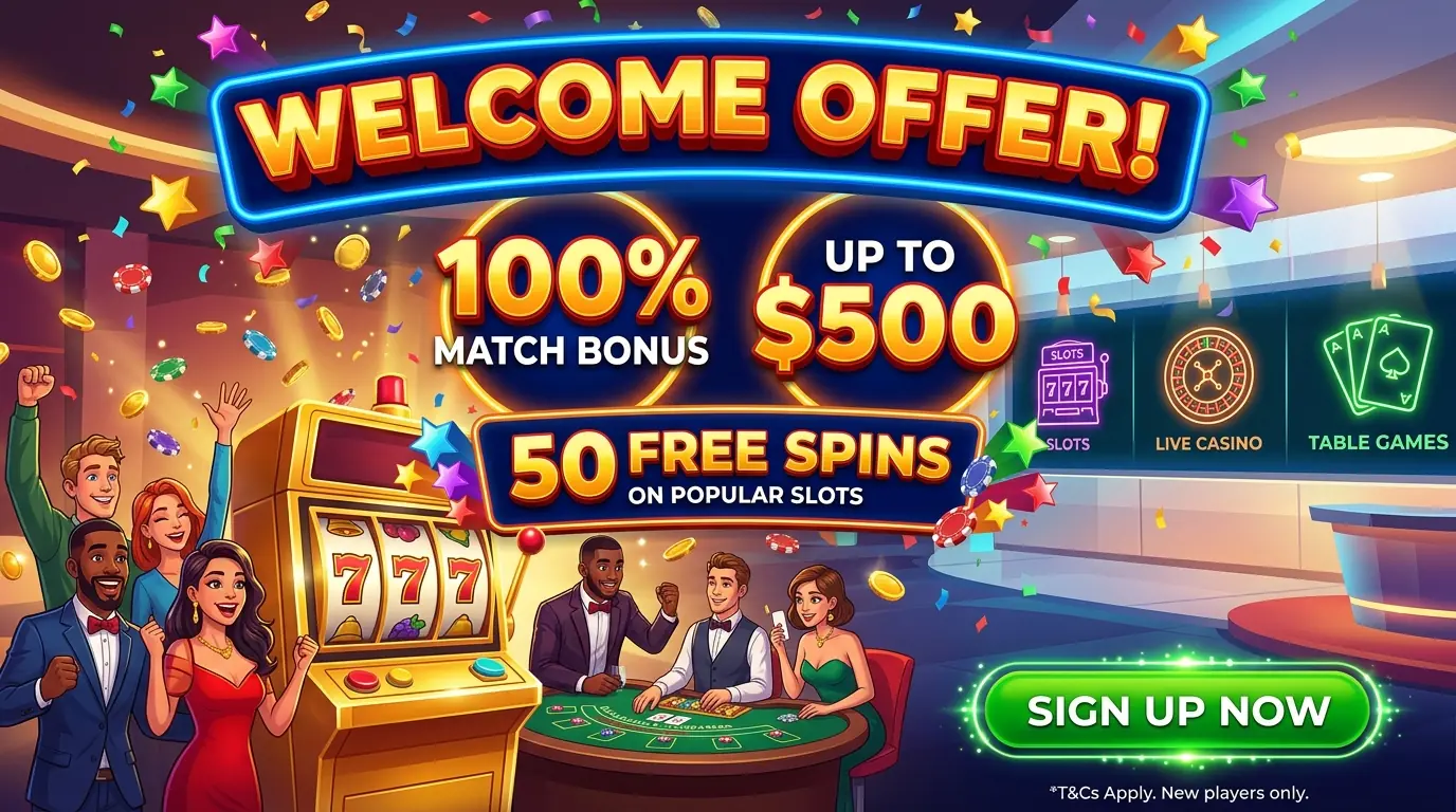 Välkomstdeal hos Playgrand casino